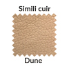 La couleur dune en simili cuir